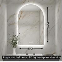 ราคา Bathroom Intelligent Mirror Lighting Luminous Mirror 3 color Dimming Touch Mirror Dressing Beauty Defogging Mirror Bedroom Mirror Washbasin Wall Mounted LED Light Mirror (21458538331)