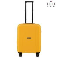 ราคา Elle travel Ariel collection 100 pp polypropylene กระเป๋าเดินทางขนาด Cabin 20 นิ้ว ถือขึ้นเครื่อง ระบบซิปนิรภัย 2ชั้น ตรงกลางมีซิปขยายเพิ่มความจุ ล้อคู่8 ล้อหมุน 360องศา น้ำหนักเบา คันชักอะลูมิเนียมปร