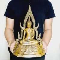 ราคา พระพุทธชินราช ยุคต้น จัดสร้างและปลุกเสกวัดพระศรีรัตนมหาธาตุ จ พิษณุโลก หน้าตัก5นิ้ว สูง30ซม เนื้อทองเหลือง (9987999360)