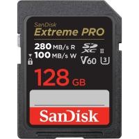 ราคา SanDisk Extreme PRO 64GB 128GB 256GB SDXC U3 V60 UHS II R280 W100 Memory Card ประกันศูนย์ (25220679468)