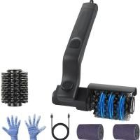 ราคา Electric Grill Brush for Camping Outdoor BBQ Accessories 180 Adjustable Automatic Stainless Steel Wire Grill Cleaning Brush (126626260245)