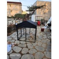 ราคา BingoPaw กรงสุนัข Heavy Duty Metal Dog Cage Crate with Cover มุ้งกรงสุนัข มุ้งครอบกรงสัตว์ กรง มีฝาปิด (16323211479)