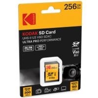 ราคา Kodak SD Card 128GB 256GB UHS II U3 V60 Ultra Pro SDXC Memory Card Read speed Up to 300MB s ประกันศูนย์ 5 ปี (26035843232)