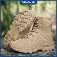 ราคา ORNGMALL รองเท้าบูทหุ้มข้อปีนเขาลายพรางผู้ชายและสะดวกสบายกันน้ำรองเท้าบูทคอมแบตทหารทนทานระบายอากาศได้ดีขนาด39 47 (23343181279)