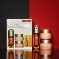 ราคา Official Authentic CLARINS Travel Exclusive Serum Extra Firming Day Night Ritual Visibly FirmLift Effect Restore Radiance Day Cream50ml Night Cream Serum 50ml (25602238866)