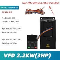 ราคา ตัวแปลงความถี่อินพุตและเอาต์พุต220V 380V อินเวอร์เตอร์อินเวอร์เตอร์1 3เฟส0 75kw 1 5kw 4kw 3kw 7 5kw 5 5kw VFD มอเตอร์ความถี่เครื่องควบคุมความเร็วอินเวอร์เตอร์ AC ไดรฟ์ (126855479739)