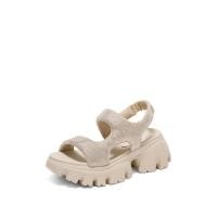 ราคา Staccato Womens Platform Wedges Sandals รองเท้าแตะผู้หญิง รองเท้าส้นตึก EBK33 (24249270046)