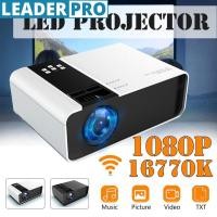 ราคา USB Mini Projector Full HD Portable 1920P HD LED Projector Multimedia Home Theater AV VGA HDMI TV For Home Cinema (19688673533)