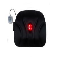 ราคา Lanta Andaman เบาะนวดไฟฟ้าระบบลูกกลิ้ง เต็มแผ่นหลัง มีอินฟาเรด สีดำ (1355935)