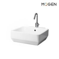 ราคา MOGEN MA043 ลาสติ้ง อ่างล้างหน้า ชนิดวางบนเคาน์เตอร์ สีขาว (16676981713)