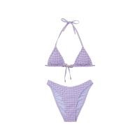 ราคา KLOSET Gingham Halter Bikini Set KK22 SW014 ชุดว่ายน้ำบิกินี่ (19062722023)