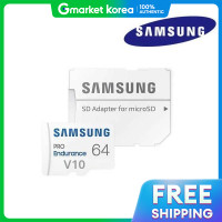ราคา Samsung การดหนวยความจำ Samsung MicroSD Pro Endurance 64GB (126532154863)
