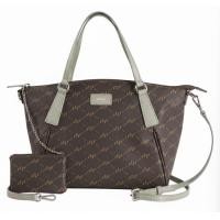 ราคา How กระเป๋าถือ สายสะพายยาว รุ่น HHH0142 สีเทา (25130673864)