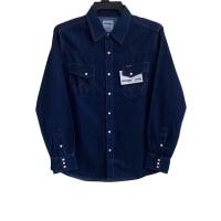 ราคา Wrangler เสื้อเชิ้ตยีนส์ผู้ชายเท่ๆ กระดุมมุกขาว ผ้านิ่มใส่สบาย ทรงregular ของแท้ ราคาป้าย 3590 บาท (25503386339)