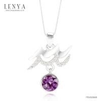 ราคา LENYA จี้ Zodiac พลอยอเมทิสต์ ราศีกุมภ์ เสริมความสงบ มีสติ มั่งคั่ง ตัวเรือนเงินแท้925 ชุบทองคำขาว (25681998531)