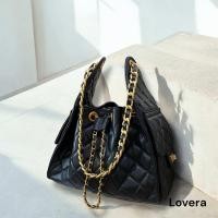 ราคา Cherry 28cm กระเป๋าหนังแกะ ทรงขนมจีบBucket แบรนด์Lovera (24362997282)