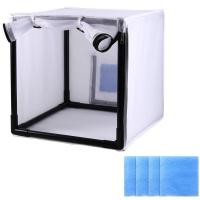 ราคา frthrthrt Portable Sprays Paint Booth Tool 15 Inch with Filter amp Curtain Airbrush Paint Sprays Booth for DIY Projects (26233656751)
