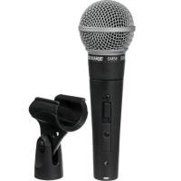 ราคา Shure SM58 Dynamic Vocal Microphone ไมโครโฟนร้องเพลงคุณภาพสูง พร้อมห่วงสัญญาณ ปลั๊กแบบ Universal (22255010098)