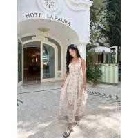 ราคา Isabelle Maxi Dress เดรสแม็กซี่ผูกคอพิมพ์ลายดอก พร้อมส่ง (25672618257)