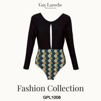 ราคา Special Price Guy Laroche ชุดว่ายน้ำ วันพีซ One piece เสื้อแขนยาว กางเกงเว้าขา กีลาโรช GPL1008 (23274393856)