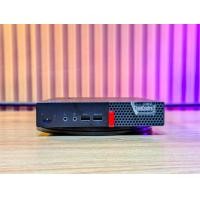 ราคา second hand notebook Lenovo ThinkCentre M710q Mini PC ตัวเล็ก ประหยัดพื้นที่ ใช้งานสบายๆ สเปกเครื่อง CPU Celeron G3930T 2 70GHz RAM 4GB DDR 4 ว่างอีก 1 ช่อง HDD 500GB มี ลำโพงในตัว ใช้งานสะดวก มี ช่อง