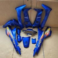 ราคา wave100 เวฟ110s ไฟหน้าตาคู่ สีน้ำเงินล้วน ปี2002 กาบรถ ชุดสี แฟริ่ง เฟรมรถ wave110s (19275092241)