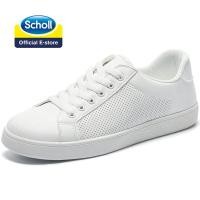 ราคา Scholl North Star รองเท้าผ้าใบแบบผูกเชือก รองเท้าผ้าใบแฟชั่น สนีกเกอร์ สำหรับผู้ชาย สีขาว 8201052 สีดำ (19555216371)