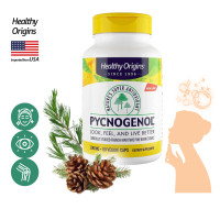 ราคา เฮลท์ตี้ ออริจินส์ พิกโนจินอล Healthy Origins Pycnogenol French Marine Pine Bark สารสกัดเปลือกสนฝรั่งเศส กินร่วมกับ แอสต้าแซนทีน คอลลาเจน ถังเช่า กลูต้า ลูทีน ไลโคปีน ขมิ้นชัน วิตามินซี (24088553772)