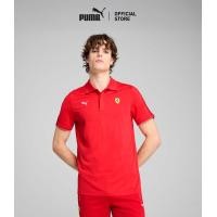 ราคา PUMA Auto เสื้อโปโลผู้ชาย Scuderia Ferrari Race Cloudspun สีแดง 63018502 (24887241326)