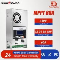 ราคา ECGSOLAX 60A MPPT Solar Charge Controller และ Discharge Controller 12v 48v พัดลม LCD อัตโนมัติ 190vdc พร้อมไฟแบ็คไลท์รองรับแบตเตอรี่ลิเธียมกรดตะกั่ว (25599112060)
