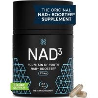 ราคา HPN NAD Booster NAD3 312mg 60 Capsules Anti Aging Cell Booster NRF2 Activator Nicotinamide Riboside Alternative NAD Supplement Natural Energy Longevity and Cellular Health (126207032563)