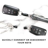 ราคา KeySmart MagConnect ที่ยึดกุญแจแม่เหล็กสำหรับกระเป๋าเงินกุญแจรถโซ่กุญแจสำหรับ แหวนกุญแจที่ถอดได้อย่างรวดเร็ววางพวงกุญแจ (126813910978)