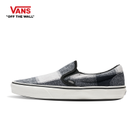 ราคา VANS CLASS SLIP ON BRUSHED PLAID BLACK WHITE รองเท้าผ้าใบ VANS ชาย หญิง (126921580990)