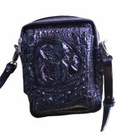 ราคา กระเป๋าสะพายหนังจระเข้ มีโหนกมาพร้อมกับ สายสะพายหนังจระเข้ (22931115961)