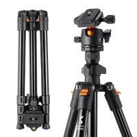 ราคา K F Concept Portable Camera Travel Tripod Flexible Vlog Tripod with 360 Degree Ball Head Quick Release for Canon Nikon Sony DSLR (24566904786)