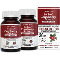 ราคา CranEaze Cranberry Juice Extract Plus D Mannose 36 mg PAC 100 Soluble PAC ports Urinary Tract Health Most Effective Cranberry Pills for Women UTI Cranberry plement 60 (26249970099)