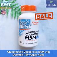 ราคา 20 Sale EXP05 2026 Glucosamine Chondroitin MSM with OptiMSM 120 Veggie Caps Doctors Best กลูโคซามีน คอนดรอยติน ซัลเฟต และซัลเฟอร์ (25756433922)