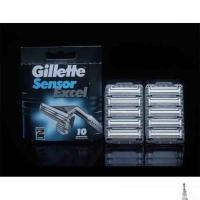 ราคา Compatible with Gillettes Sensor Excel Mens Shaving Razor Blades 10 Pack Genuine (24319779386)