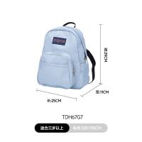 ราคา กระเป๋าเป้สะพายหลังผ้าไนลอน Jansport TDH6 Mini สำหรับเด็กและเยาวชน วัสดุไนลอน สีดำ กระเป๋าสะพายไหล่แบบยูนิเซ็กซ์ ป้องกันน้ำ (26068652019)