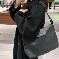 ราคา Longchamp โมเดลใหม่คุณภาพสูง XTRA กระเป๋าใต้แขนขนาดใหญ่จากหนังลูกวัวแท้สำหรับผู้หญิง HOBO กระเป๋าสะพายข้างความจุขนาดใหญ่ (24263321179)
