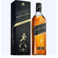 ราคา Whisky JOHNNIE WALKER Black Label Botella 1L (126974757637)