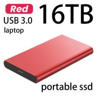 ราคา Portable Solid State Drive Portable SSD External Hard Drive Disk Hard Drive Laptop SSD External HD 16tb SSD External Drive (13083999037)