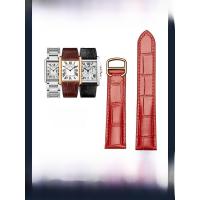 ราคา GANG JUE สายนาฬิกาหนังแท้ Cartier Tank สำหรับผู้ชายและผู้หญิง สายนาฬิกา London Solo สายนาฬิกา Cartier Santos เครื่องประดับ (24884232187)