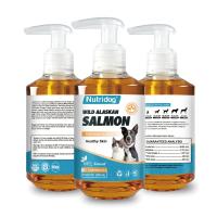 ราคา Nutridog น้ำมันปลาแซลมอนป่า 100 น้ำมันปลาแซลมอน น้ำมันปลา สุนัข salmon oil dog สำหรับสุนัขและแมว lps เสริมภูมิแมว salmon oil dog (24235992739)