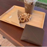 ราคา ZETTINO กระเป๋าสตางค์หนังเเท้สำหรับผู้ชาย l Classic Zip wallet (9418644707)