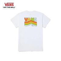 ราคา VANS RAINBOW VANS TEE WHITE เสื้อยืด เสื้อยืดแวนส์ ผู้หญิง (24774109633)