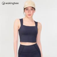 ราคา Wakingbee x Taew Donna Bratop สปอร์ตบรา ทรงคร้อปยาวพิเศษ ใส่ลงน้ำได้ คอเหลี่ยมสวย ผ้ากันยูวี แห้งไว มีฟองน้ำ (25077676211)