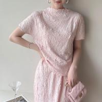 ราคา Miyake เสื้อยืดพลีทผ้านุ่ม สไตล์ญี่ปุ่น กระชับสัดส่วน ทนทาน รูปลักษณ์สุดเท่ (24471276259)