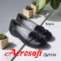 ราคา Aerosoft รองเท้าคัชชูผู้หญิง รองเท้าเพื่อสุขภาพ ใส่ทำงาน รองเท้าพยาบาล แอโร่ซอฟ รุ่น CW3132 (24883749833)
