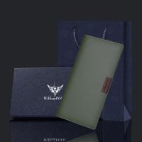ราคา WILLIAMPOLO กระเป๋าสตางค์หนังแท้สำหรับผู้ชาย บาง (25180378807)